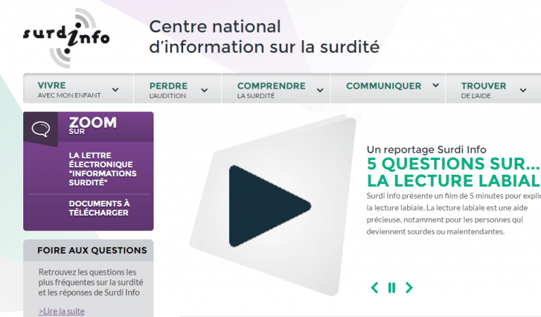 Surdi Info : une application mobile pour favoriser l&rsquo;accessibilité aux personnes sourdes et malentendantes