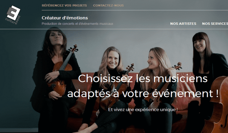 Culturevent : plateforme de mise en relation entre musiciens et organisateurs d&rsquo;évènements