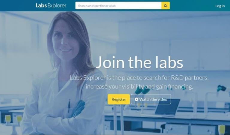 Labs Explorer : un moteur de recherche pour trouver des partenaires en R & D