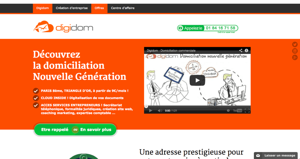 #domiciliation: @Digidompro, la solution d’hébergement d’entreprises ...