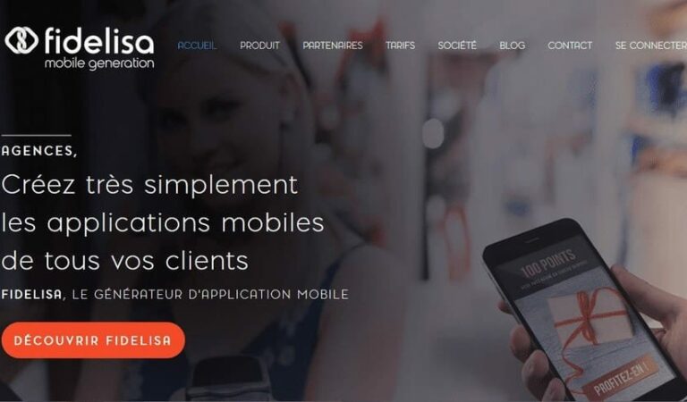 Fidelisa : créez des applications mobiles sans une ligne de code !