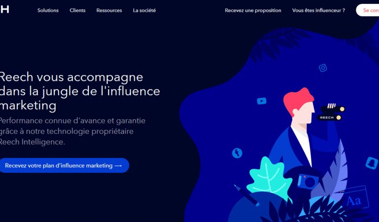 REECH : une solution experte en influence marketing