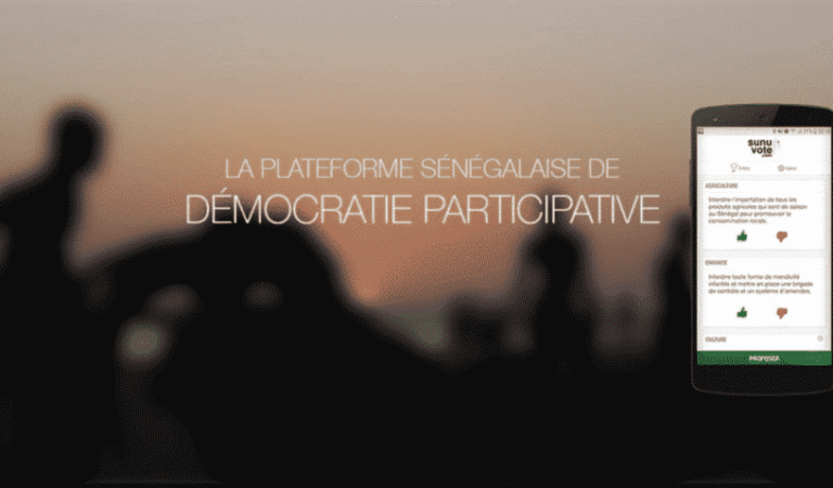 Sunuvote, la plateforme sénégalaise de démocratie participative
