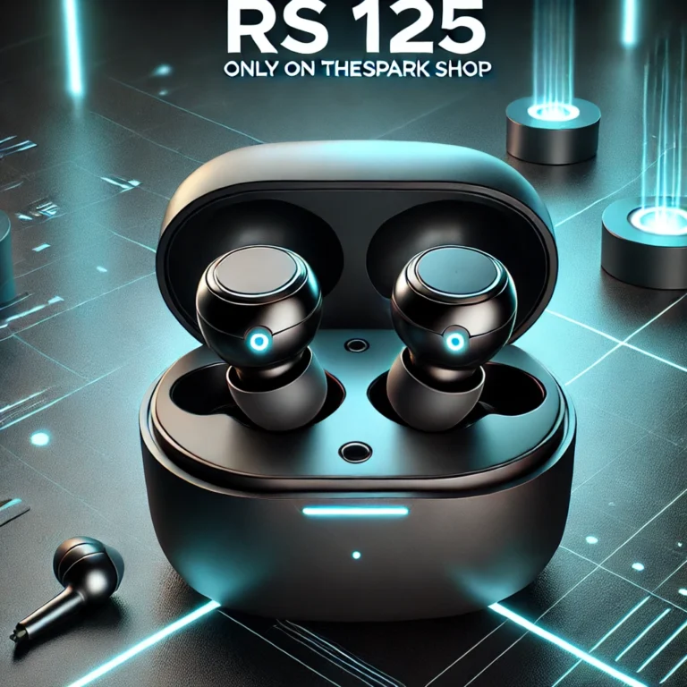 RS 125 Only on TheSpark Shop Batman Style Wireless BT Earbuds