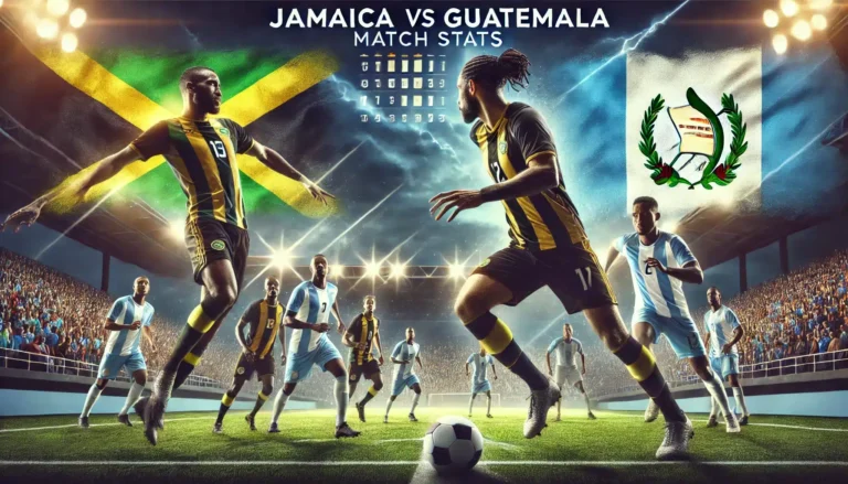 jamaica national football team vs guatemala national football team stats