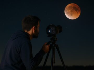 Lunar eclipse photography