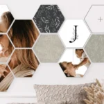 souvenirs en hexagones