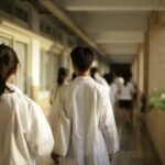 woman in white dress shirt