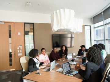 photography of people inside room during daytime