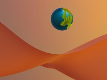 a computer generated image of a ball in the air