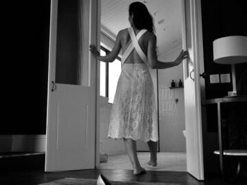 a person wearing a dress