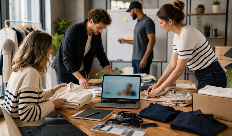 Vêtements personnalisés : une idée simple pour rendre un groupe plus visible