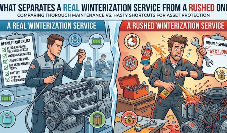 What Separates a Real Winterization Service From a Rushed One