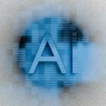 The letters ai are displayed on a blurred background