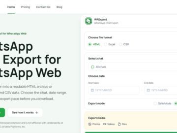 WhatsApp Group Number Export